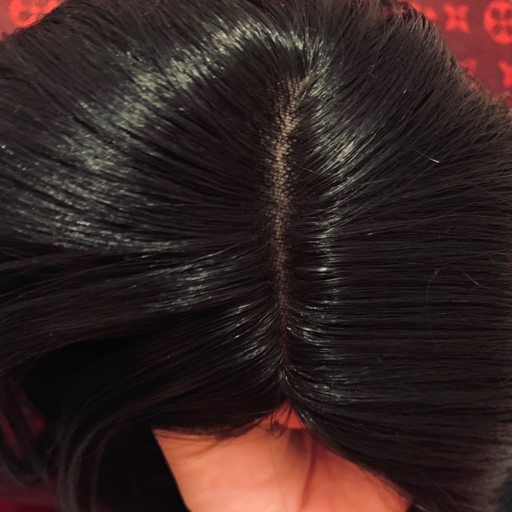 SOLD model model Lace front wig